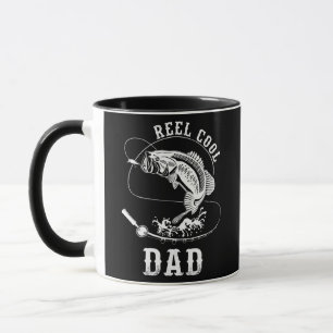 Cooler Vater Angeln Papa Vatertag Geschenk Tasse