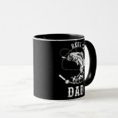 Cooler Vater Angeln Papa Vatertag Geschenk Tasse (VorderseiteRechts)
