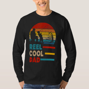 Cooler Vater Angeln Vintag Retro Vatertag 1 T-Shirt