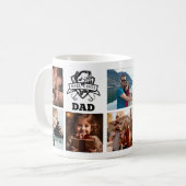 Cooler Vater Benutzerdefiniertes Foto Angeln Tasse (Vorderseite Links)