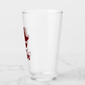 Cooler Vater Bester VATER je cooler Papa mit Monog Glas (Links)