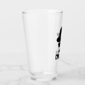 Cooler Vater Bester VATER je cooler Papa mit Monog Glas (Rechts)