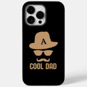 Cooler Vater Bester VATER je Schnurlostmonogramm Case-Mate iPhone Hülle (Rückseite)