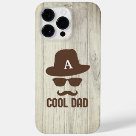 Cooler Vater Bester VATER je Schnurrbart Papa Mono Case-Mate iPhone 14 Pro Max Hülle