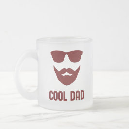 Cooler Vater Bester VATER Stilvolles Geschenk für  Mattglastasse