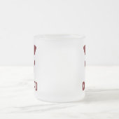 Cooler Vater Bester VATER Stilvolles Geschenk für Mattglastasse (Mittel)