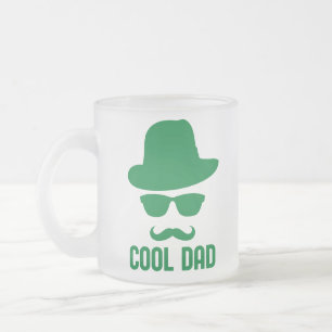 Cooler Vater Bester VATER Stilvolles Geschenk für  Mattglastasse