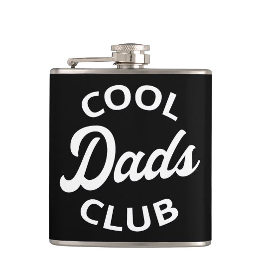 Cooler Vater Club I Flachmann (Vorderseite)