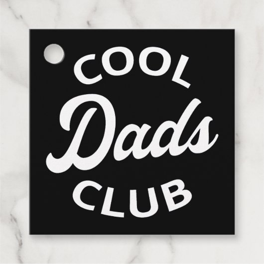 Cooler Vater Club I Geschenkanhänger (Vorderseite)