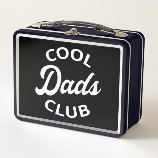 Cooler Vater Club I Metall Brotdose (Vorderseite)
