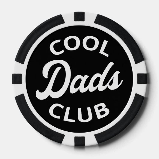 Cooler Vater Club I Pokerchips (Vorderseite)