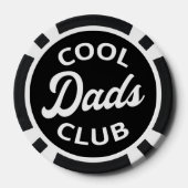 Cooler Vater Club I Pokerchips (Rückseite)