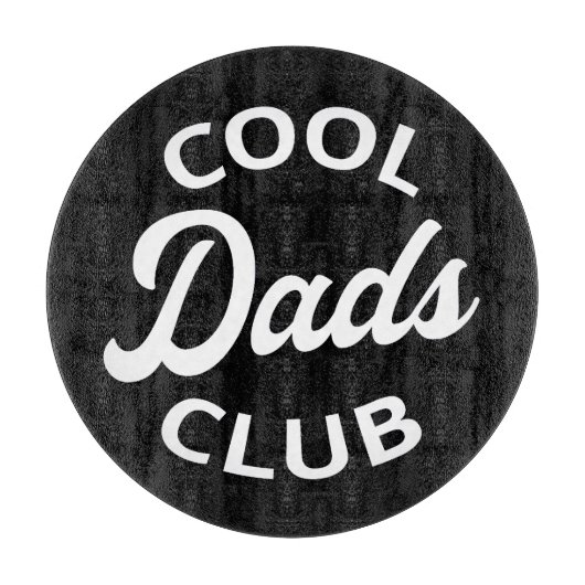 Cooler Vater Club I Schneidebrett (Vorderseite)