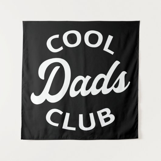 Cooler Vater Club I Wandteppich (Vorderseite)