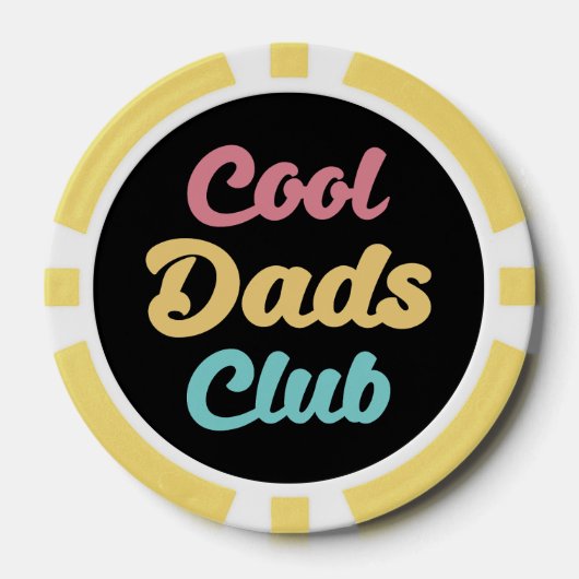 Cooler Vater Club II Pokerchips (Vorderseite)