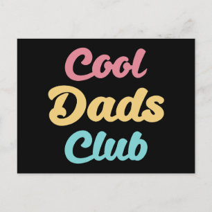 Cooler Vater Club II Postkarte