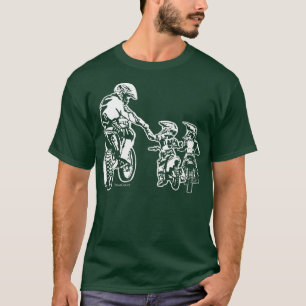 Cooler Vater Dirt Bike Fahrer Motocross Männer Jug T-Shirt
