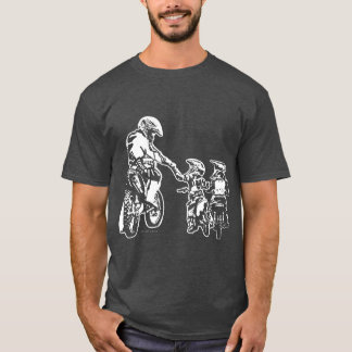 Cooler Vater Dirt Bike Reiter Motocross Jugend T-Shirt