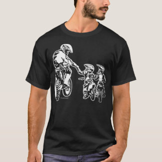 Cooler Vater Dirt Bike Reitstall Motocross Pater S T-Shirt