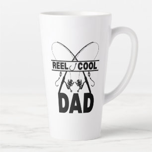Cooler Vater Fischerei T-Shirt Milchtasse