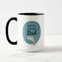 Cooler Vater Fischerei Tasse