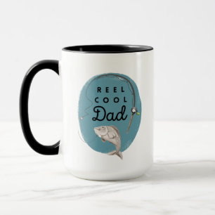 Cooler Vater Fischerei Tasse
