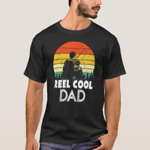 Cooler Vater für den großen Vater, der Liebe Fisch T-Shirt