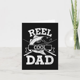 Cooler Vater für den Tag der Fischer Geburtstag Ch Karte