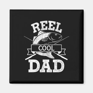 Cooler Vater für Fischen Vatertag Geburtstag Chr. Magnet