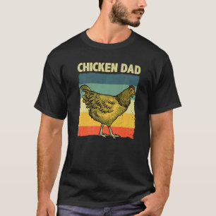 Cooler Vater für Männer Pater Hen Hühner Bauer T-Shirt