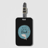 Cooler Vater - Gepäckmarke Gepäckanhänger (Vorderseite Vertikal)