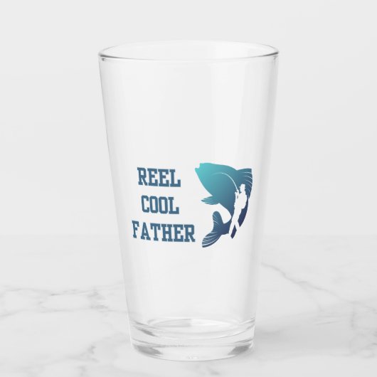 Cooler Vater Glas (Vorderseite)