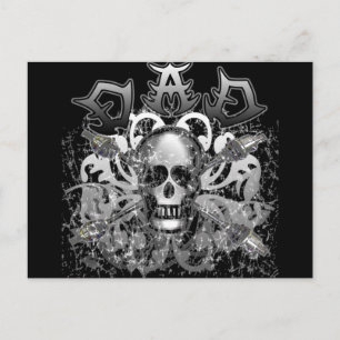 Cooler VATER in Schmiedeeisen und -geschenken Postkarte