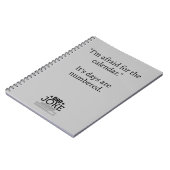 Cooler Vater Joke Design Notizblock (Linke Seite)