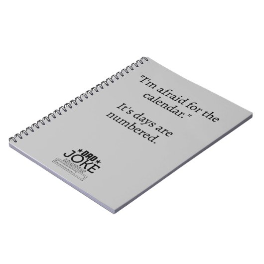 Cooler Vater Joke Design Notizblock (Linke Seite)