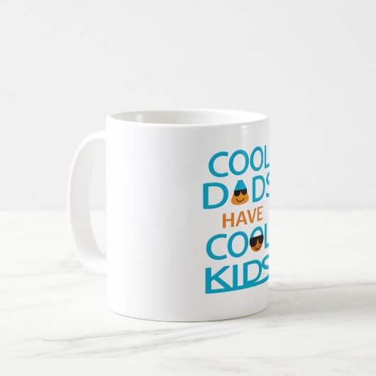 cooler Vater Kaffeetasse (Vorderseite Links)