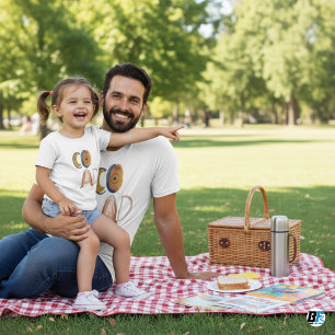 "Cooler Vater" Minimaler klassischer Vater Lover T-Shirt