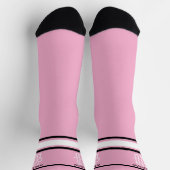 Cooler Vater Personalisiert rosa Socken (Oben)