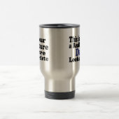 Cooler Vater Picture Travel Mug Reisebecher (Mittel)