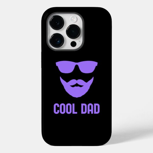 Cooler Vater | Sie können die Grafikfarbe ändern Case-Mate iPhone Hülle (Rückseite)