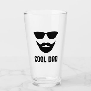 Cooler Vater Sie können die Grafikfarbe ändern Glas