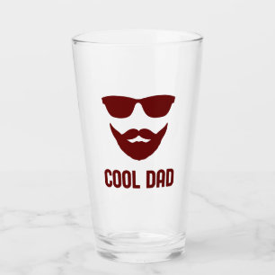 Cooler Vater   Sie können die Grafikfarbe ändern Glas