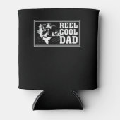 Cooler Vater Sprichwort Angeln Vater Geschenke Dosenkühler (Vorderseite)