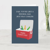 Cooler Vater Vatertag Karte (Vorderseite)