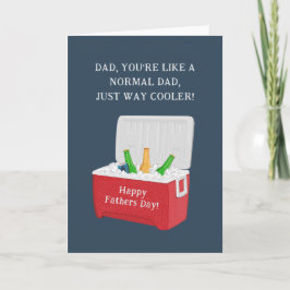 Cooler Vater Vatertag Karte