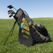 Cooler Vater Vathattag Personalisiert Golfhandtuch (Gras)