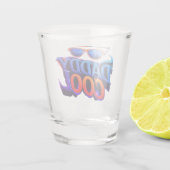 Cooler Vater Vibes Shot Glasses Schnapsglas (Rückseite)
