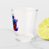 Cooler Vater Vibes Shot Glasses Schnapsglas (Rechts)