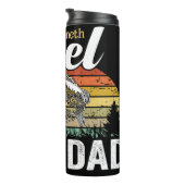 Cooler Vater zeichnen" - Funny Fishing Thermosbecher (Nach rechts gedreht)