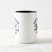 Cooler Vaters Garage-Wortkunst Tasse (Zentrum)